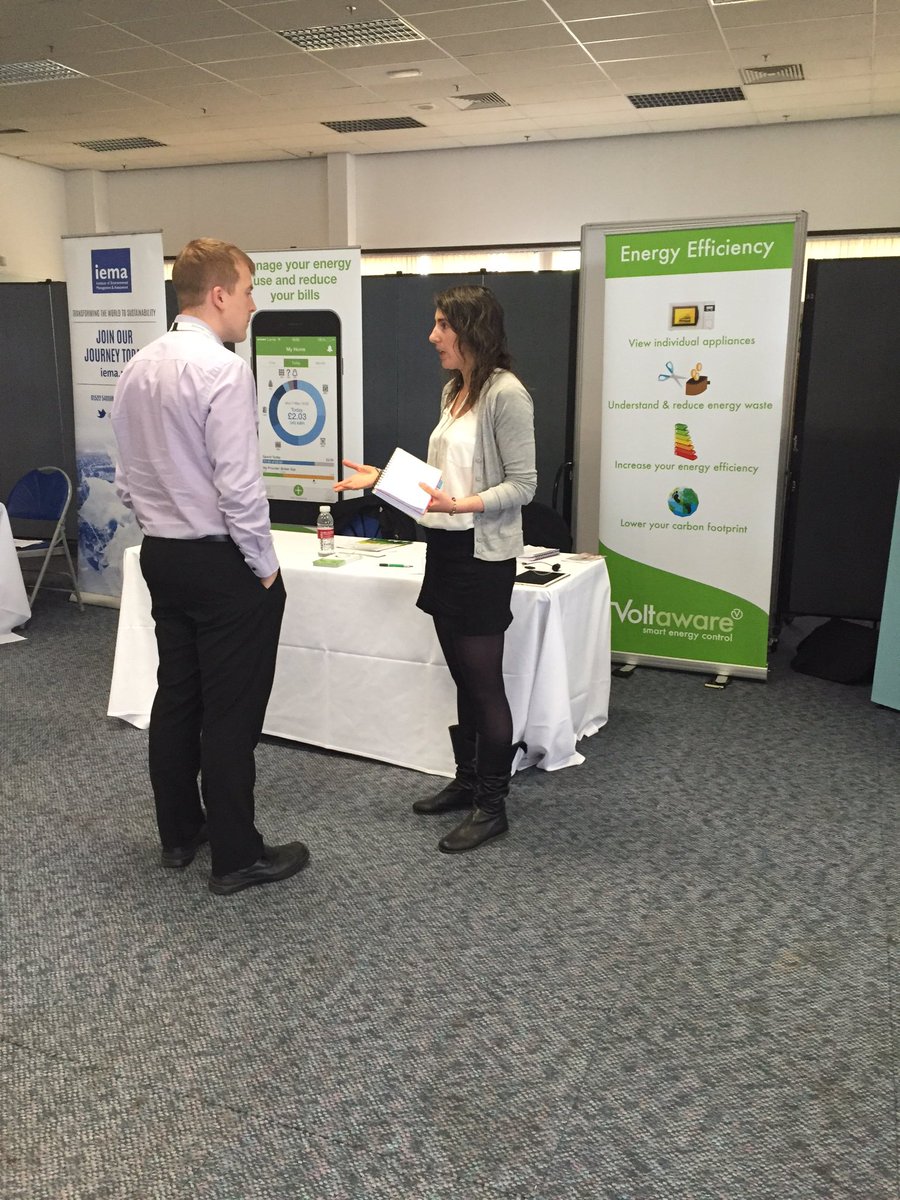 Voltaware's tweet photo. It's been great to meet so many university representatives already! @XaviVoltaware #EAUCConf16 https://t.co/6eUQxFMw8q