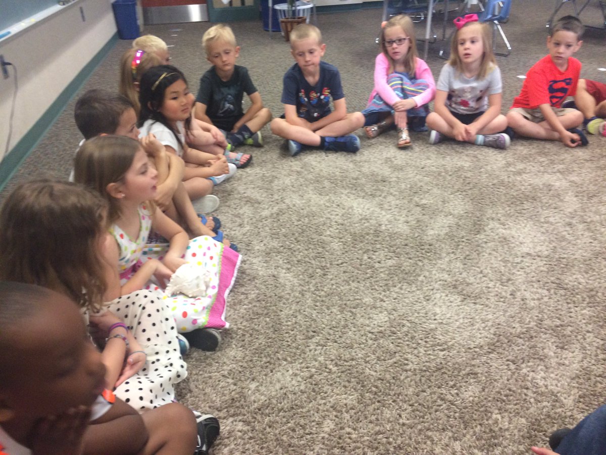CES_Royer's tweet photo. One last community circle!! What are you looking forward to over the summer?? #lastday #summertime https://t.co/TI5jCZsSw8