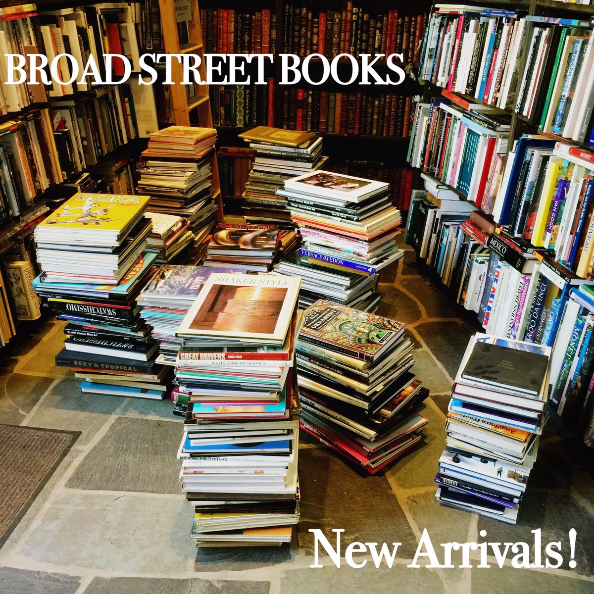 BSBNJ's tweet image. #NewArrivals today in our #bookshop !!
#StacksofBooks  being added to our #bookinventory
