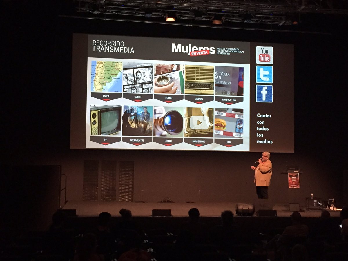 patygodoy_'s tweet photo. Presentes y futuros del #Periodismo: Narrativas transmedia en el #InterDocsBarcelona @DocsBcnPro https://t.co/7QxmfLhs0k