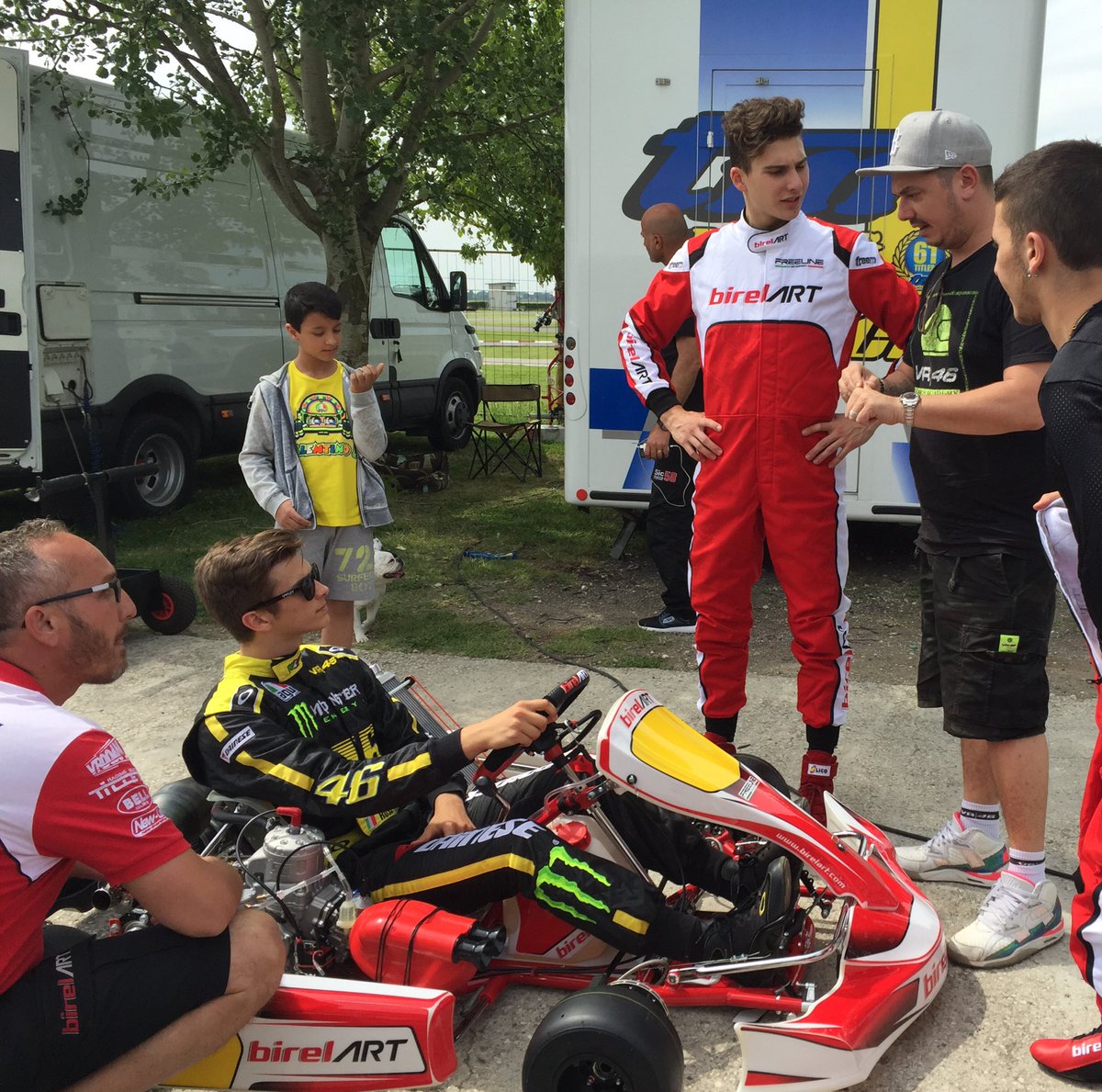 VRRidersAcademy's tweet photo. Oggi allenamento con i go kart 💪🏻 https://t.co/yRsqJAychj