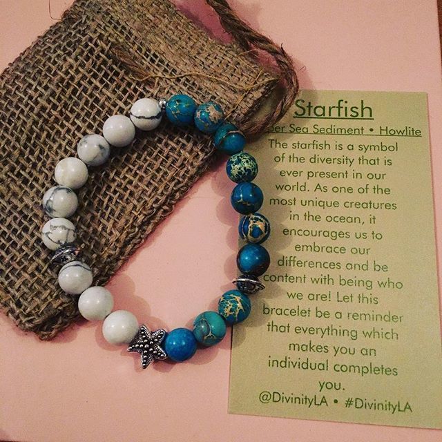 starfishstuff's tweet photo. ❤️❤️❤️ My new DivinityLA bracelet
#divinityla #starfish #blue #bracelet https://t.co/aZ5uFla7Ev https://t.co/c2ookM75bF