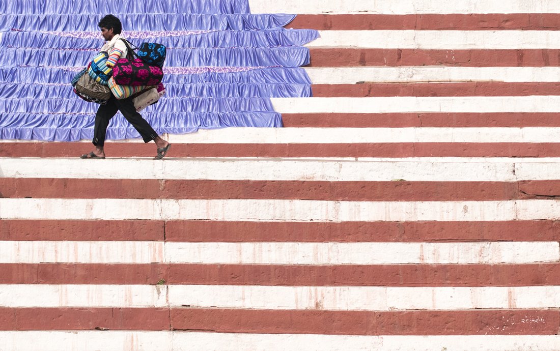 Emigration - The United States of Earth ©Marcin Ryczek #photography #USA  #UnitedStatesOfAmerica #Emigration #flag
