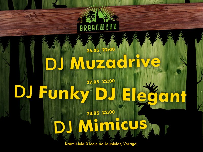 Šonedēļ! Bumbumbuuum, plāns ir šāds! HappyHour ir arī ceturtdienas naktī no 00:00-01:00! Priekā!