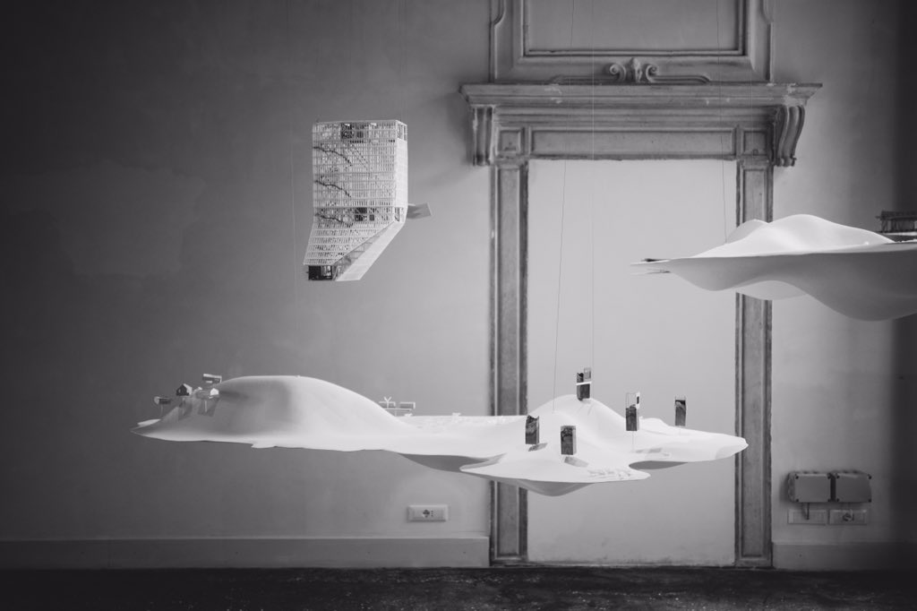 NZIA_Venice's tweet photo. Future Islands Māori blessing by representatives of @Tuhoeetu and @AUTuni begins at 5pm. #BiennaleArchitettura2016 https://t.co/fTPvSbz3S5