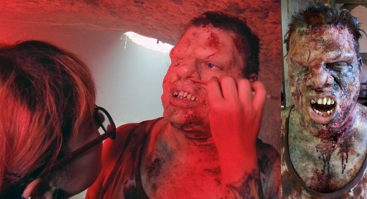 CREW PROFILE:Our #Welsh Cannibal Spawner, SFX/make-up guru <a href="/JayneHyman/">Jayne Hyman</a> spewing Cannibals all over your screen #Wales