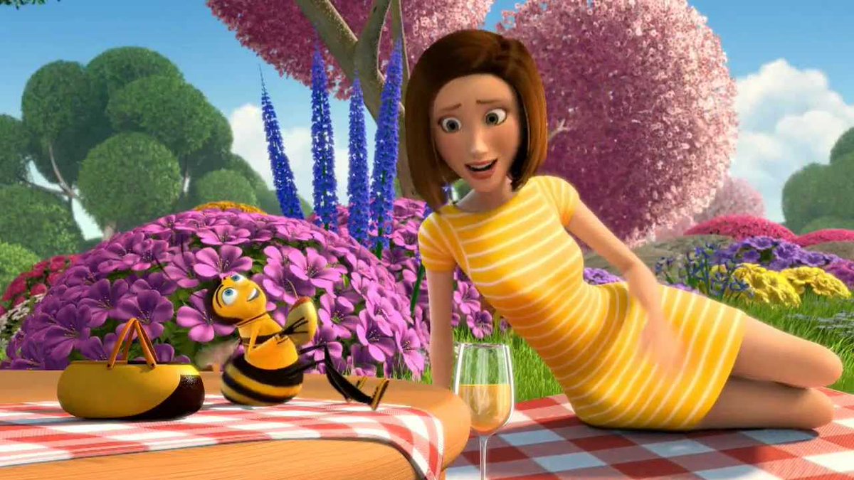 TaylorRudolphh's tweet photo. #ExplainAFlimPlotBadly A bee and human have a weridly intimate relationship and almost destroy the worlds vegitation https://t.co/lgLXqsNsJo