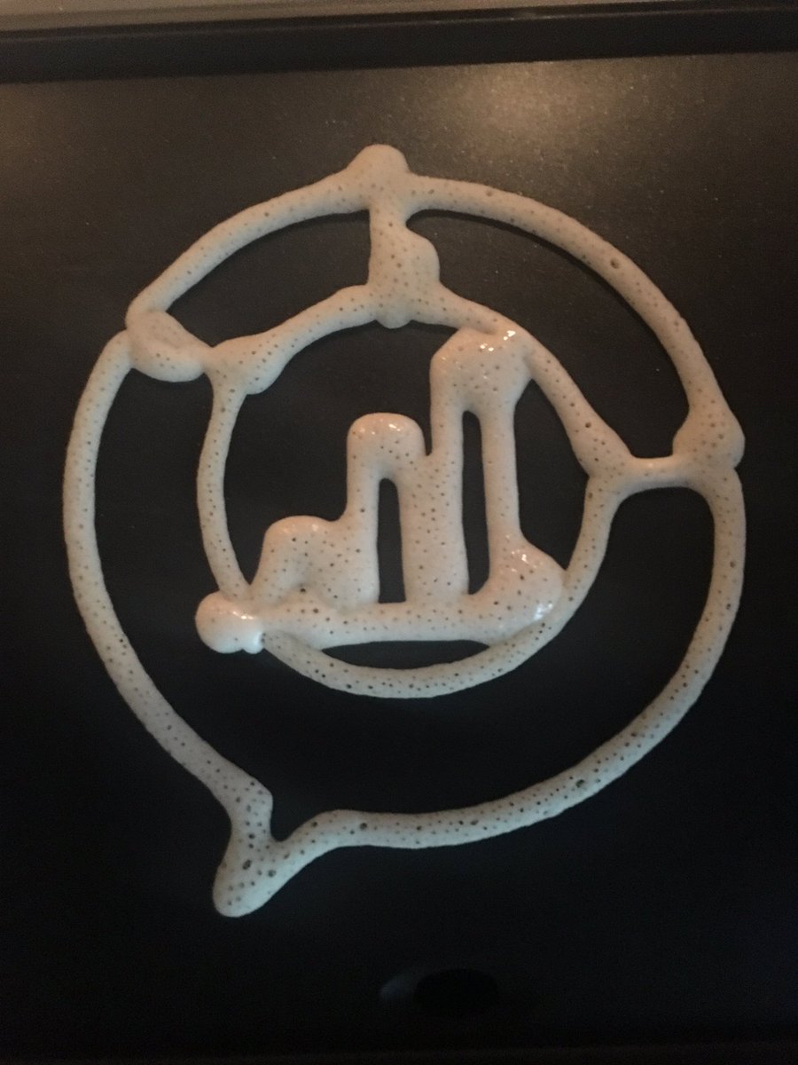 thenewstack's tweet image. This is a printed pancake. #Pancakebreakfast #pancakebot