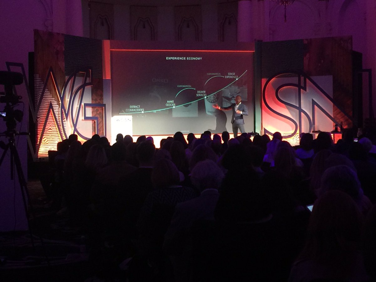 LERCunliffe's tweet photo. Assets &amp; property are out - Experiences will be the future for consumers. #WGSNFutures with Dr Marc Schumacher https://t.co/ozCDlnVx8b