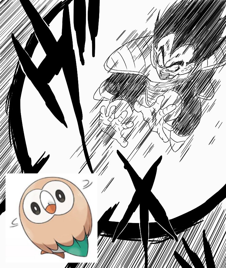 モクロー VS ベジータ 
