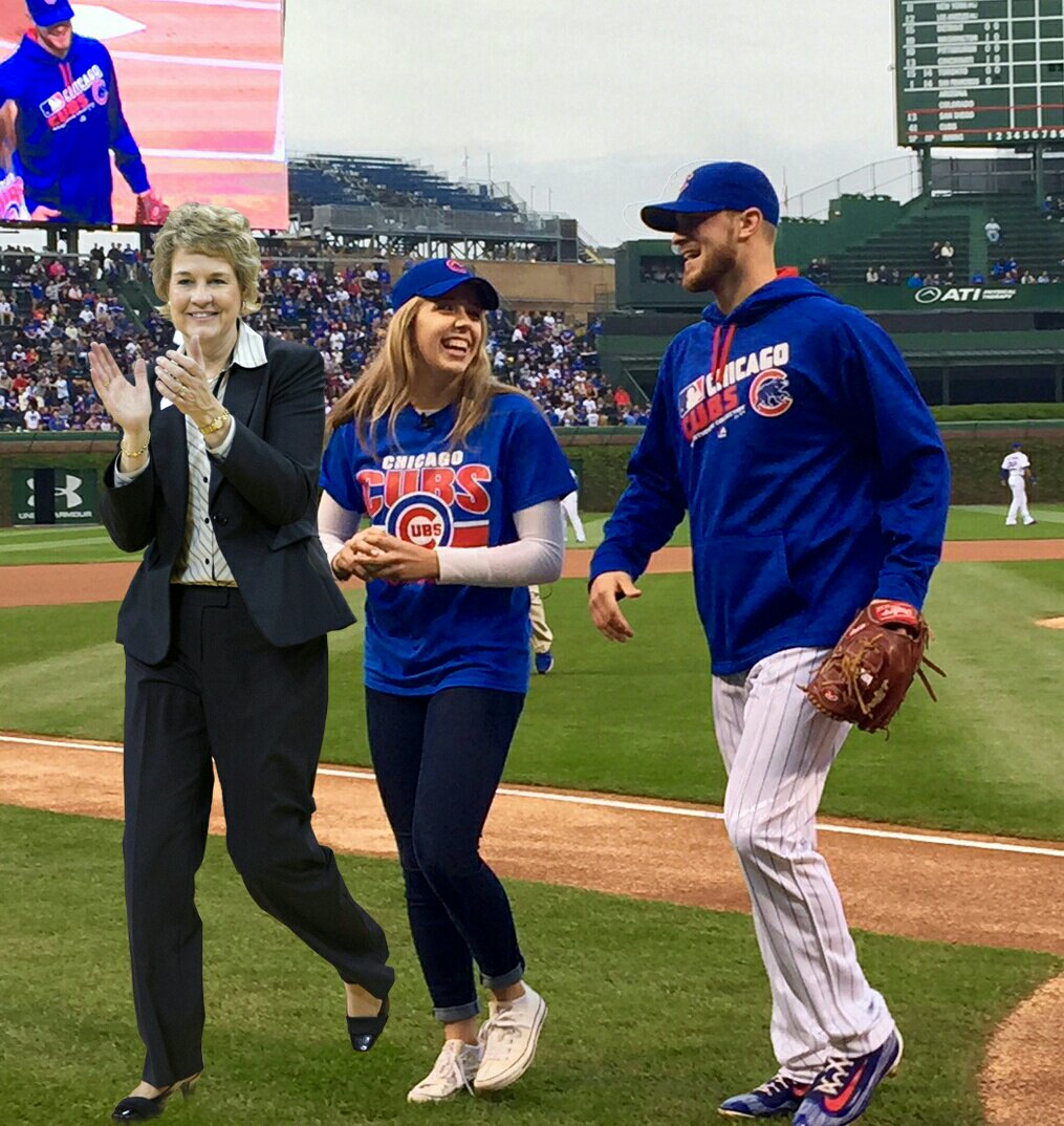 ChiHoopsExpress's tweet photo. #CHEπͺ π -- Championship, Ms. Basketball, Prom, First Pitch, Graduation & off to summer school at Iowa. #doylenation https://t.co/hipXZ7OyGr