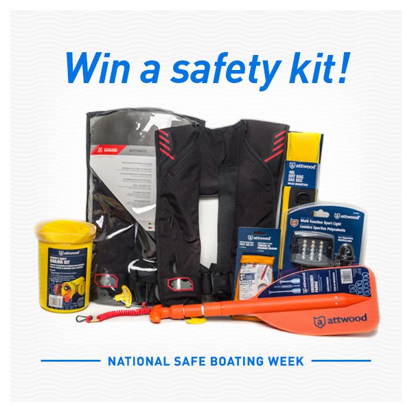 MercuryMarine's tweet photo. Win a boating safety kit! Go to https://t.co/jFjQa2QS9c. U.S. only, ends 5/28 #SafeBoatWeek #wearit https://t.co/EiUL4C5n3k