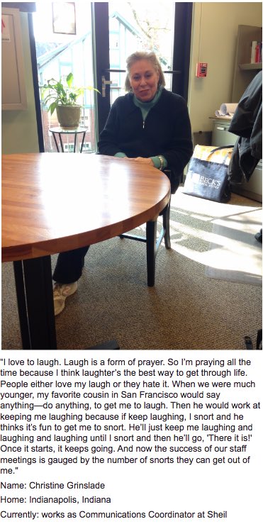 SheilNU's tweet photo. #MeetSheil

“I love to laugh. Laugh is a form of prayer. So I’m praying all the time because I think laughter’s... https://t.co/fT59e0G6WM