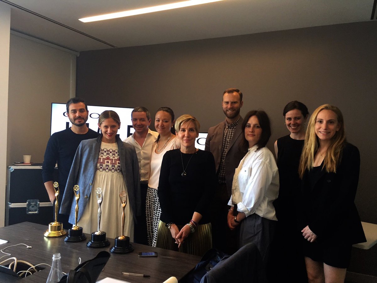 The_Clios's tweet photo. Honored to be surrounded by such a notable group of creatives for #ClioImage judging today. #ClioJudging https://t.co/HQvEcNIOg7