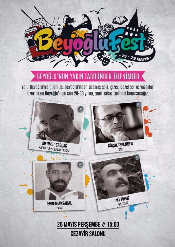 NurselAydemir's tweet photo. #BeyogluFest @cezayir https://t.co/Xxzwg5sNJm