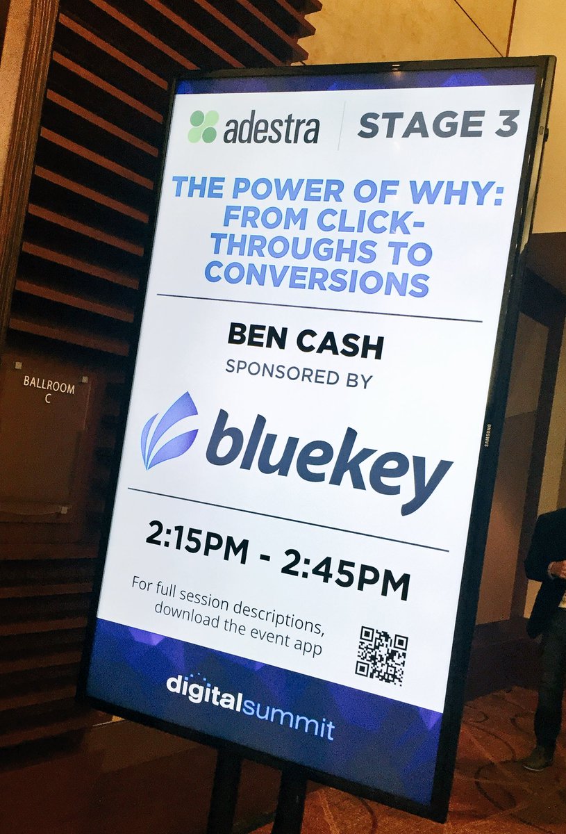 bluekeyinc's tweet photo. Why? Because I said so. #DigitalSummitAtlanta https://t.co/61iBjb8bKk