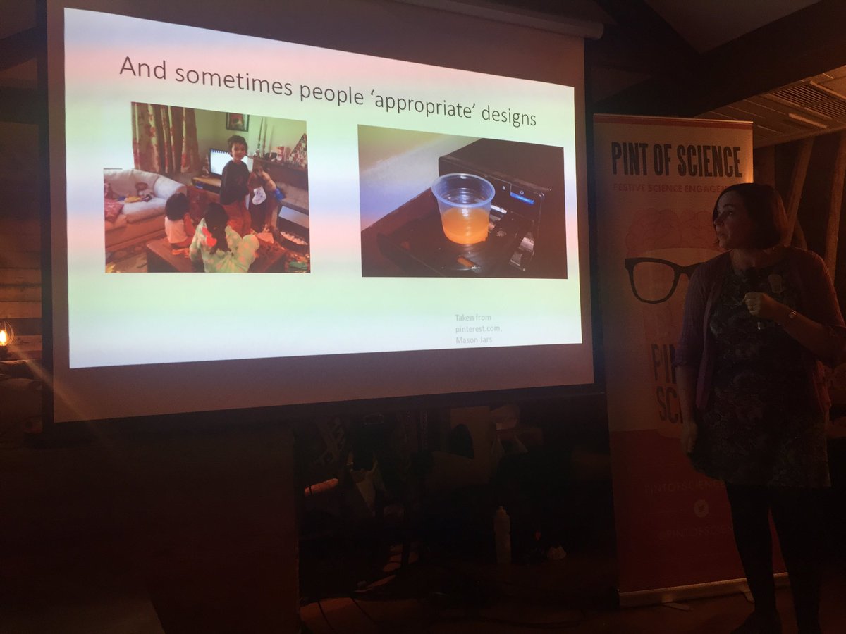 STEM_ON_Notts's tweet photo. We 'appropriate' designs 2 find new uses right frm a young age. @scsharples #pint16 #scienceindesign @pintofscience https://t.co/9PcViGI0IG