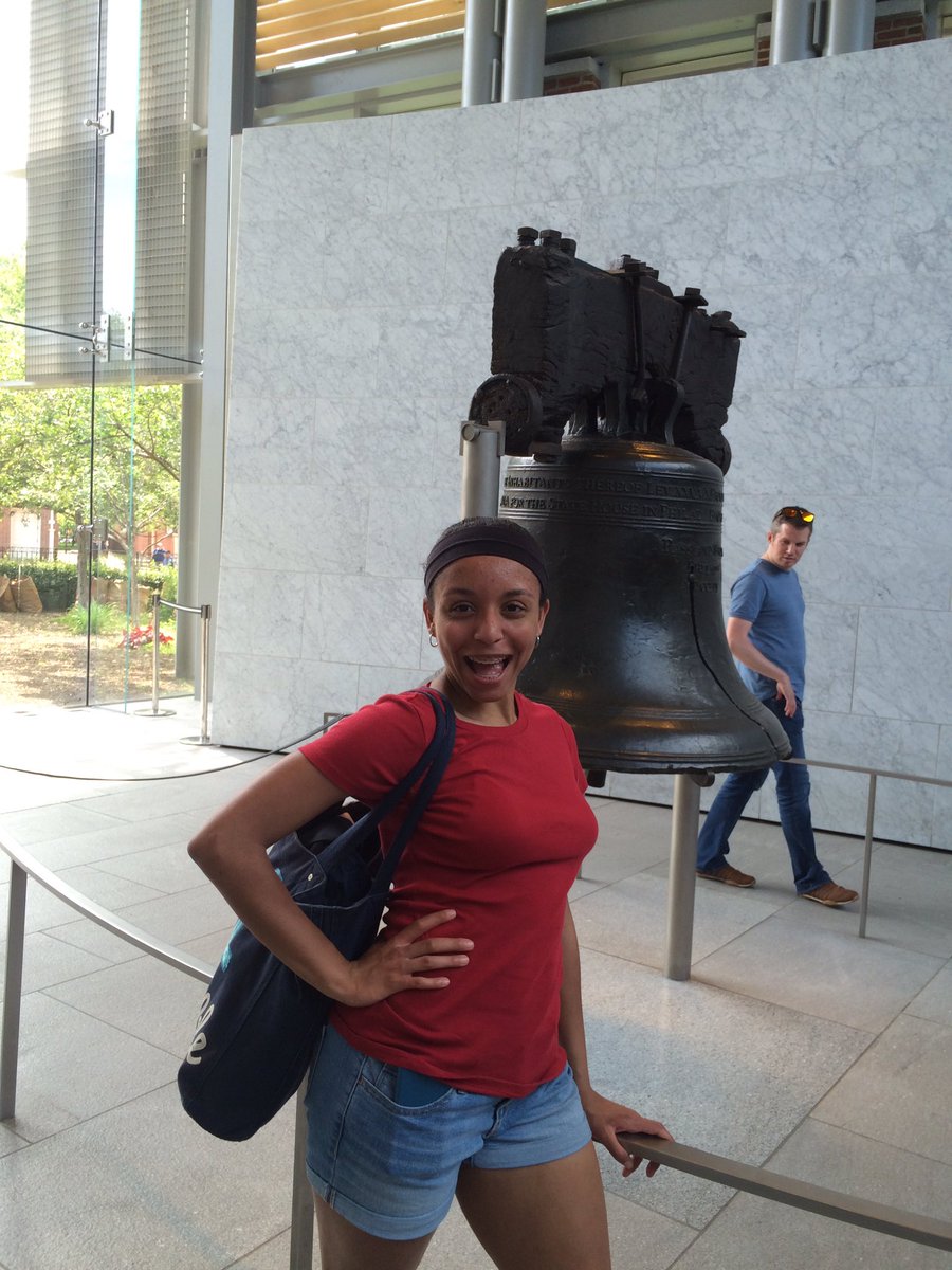 SSPFranklin's tweet photo. One stop on our journey today was a visit to this famous bell #sspatais https://t.co/j6AfUcLb4R