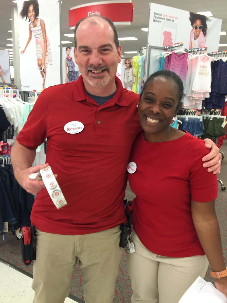 Sharice and Ron keeping backroom and receiving exceptions at 0 for MSD and all over merch protection today!