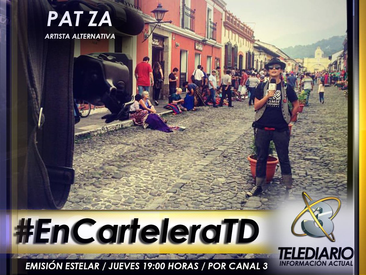 TelediarioGT's tweet photo. #EnCarteleraTD: Conozca a #Patza, una intรฉrprete multifacรฉtica y llena de talento. #EmisiรณnEstelarTD 19 horas. https://t.co/Ukcdygl4vm