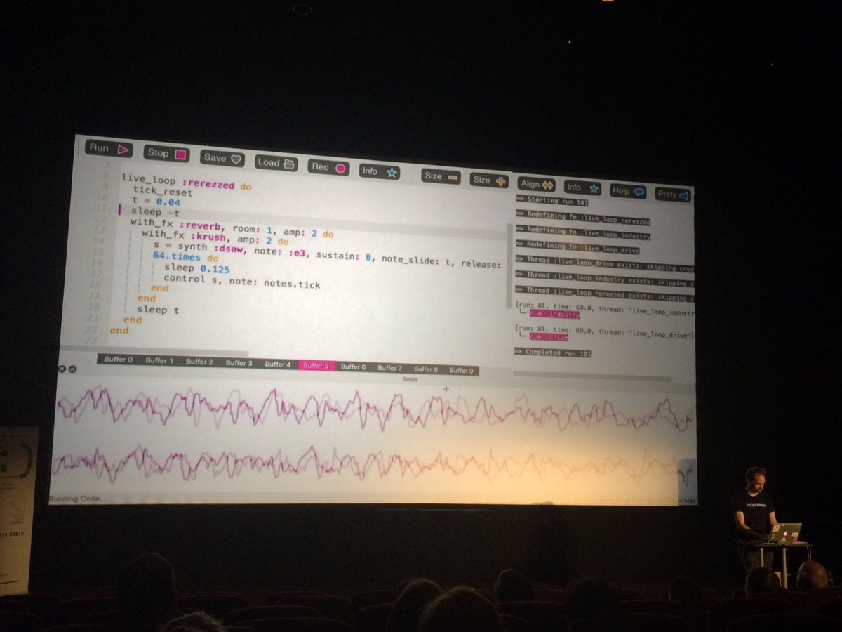 form_leadership's tweet image. Absolutely loved the session from @samaaron at #BinaryFest16 today! Inspiration, insight, challenge &amp;amp; entertainment