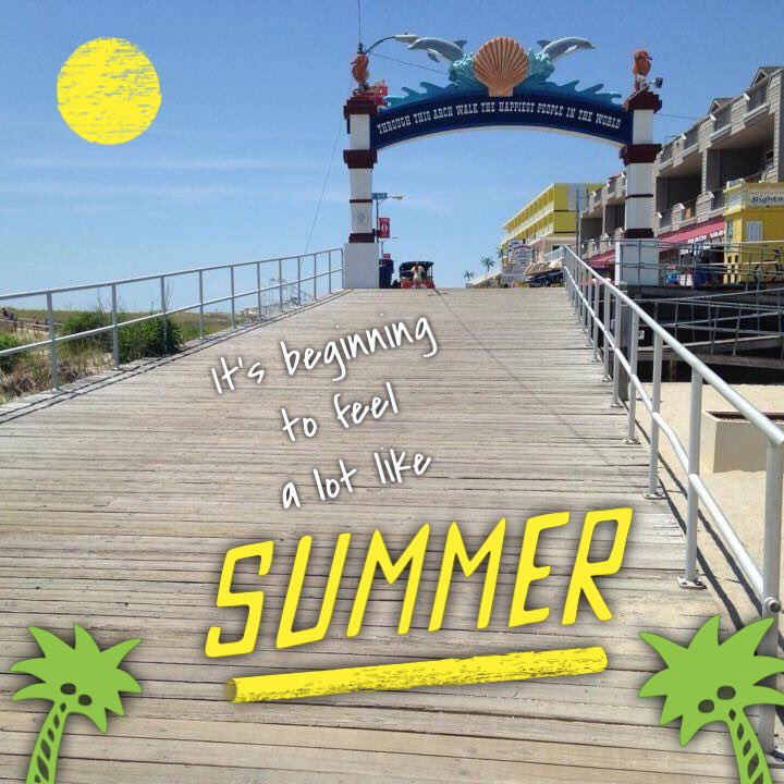 Wildwood365's tweet photo. It's 80 degrees in the Wildwoods and the start of the big holiday weekend is just two days away!

Oh, yesssss... https://t.co/ZQRHT58TQQ