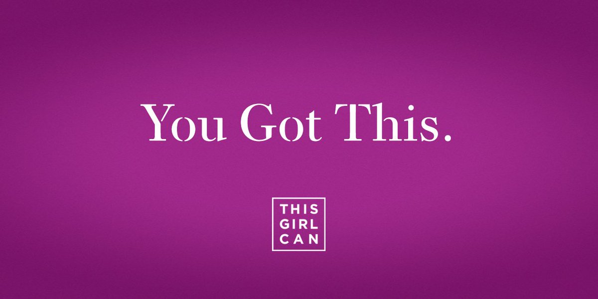 ThisGirlCanUK's tweet photo. We know you can do it. Tag a friend in need of inspiration! #ThisGirlCan https://t.co/8f8za67Ipz