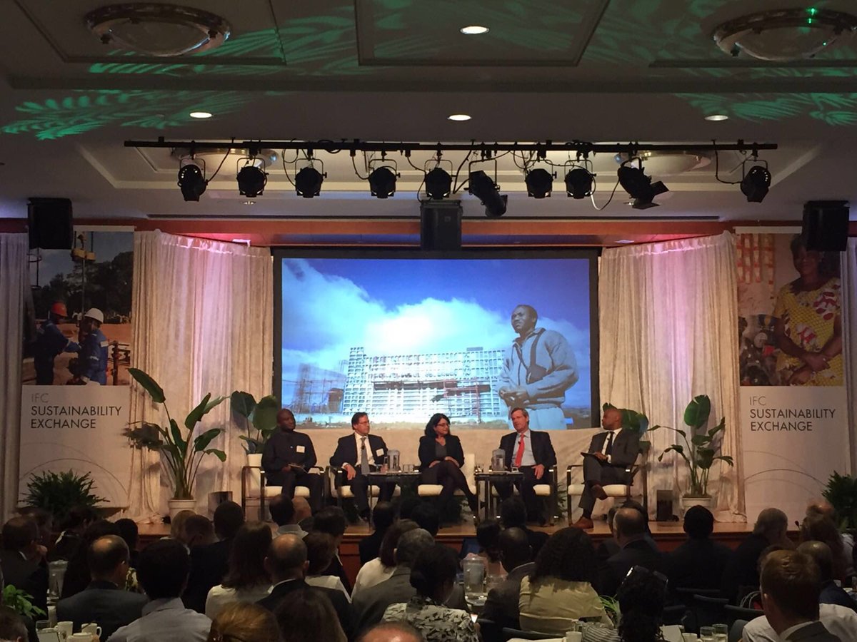 Thank you <a href="/IFC_org/">IFC</a> for the opportunity to discuss trends &amp; transformation for mining at the #Sustainability Exchange