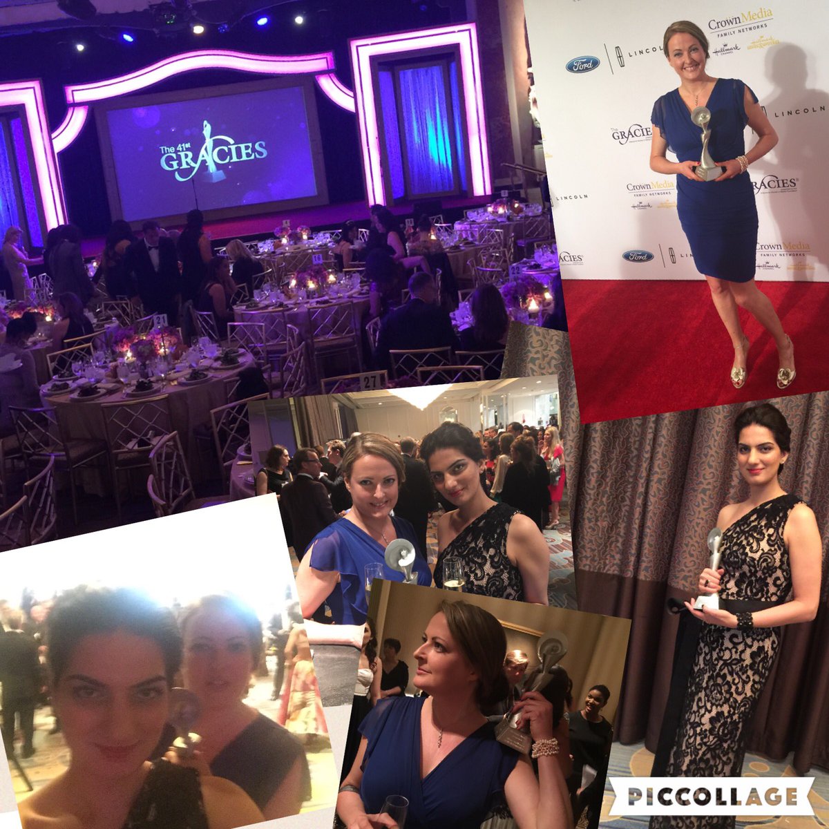 A lil bit of recognition for the BBC's annual #100women project at the #Gracies last night #thankyou HT <a href="/fionacrack/">fiona crack</a>