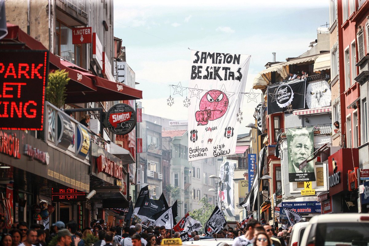 Besiktas's tweet photo. Semtimiz Beşiktaş... #ŞerefiyleHakkıyla #ŞampiyonBeşiktaş https://t.co/jJesrHZqsW