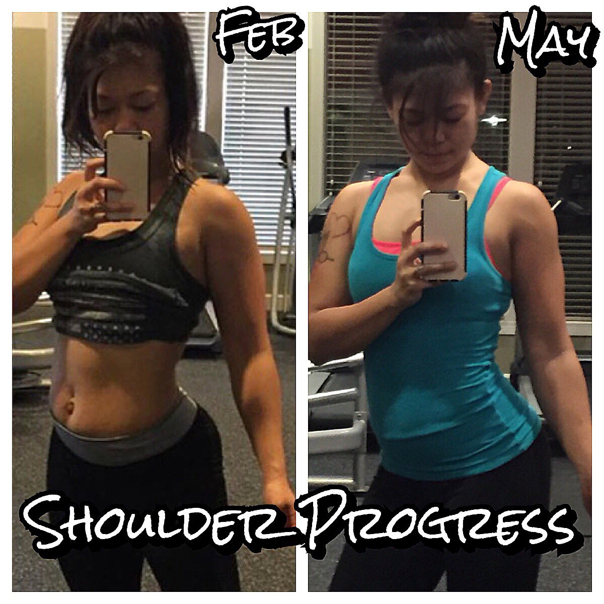 ItsHerSPOTLIGHT's tweet photo. 3 Month Shoulder Boulder Progress!!! #Transformation @SwoleUniversity #Fitness #Lifestyle #2016progress #Progress https://t.co/54tSYM5s1u