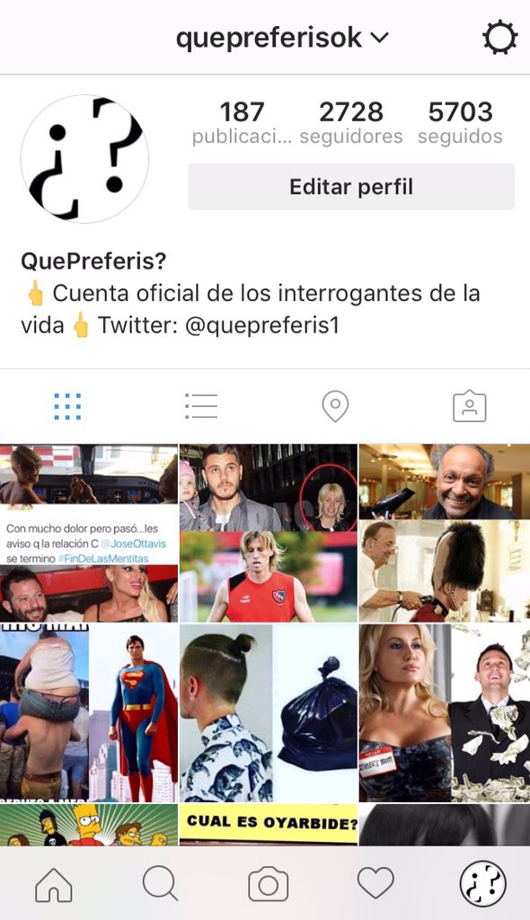QuePreferis1's tweet photo. #Quepreferisok @Instagram 👆👆👆👆👆👆👆👆👆👆👆👆👆 https://t.co/1kAY77UEqH