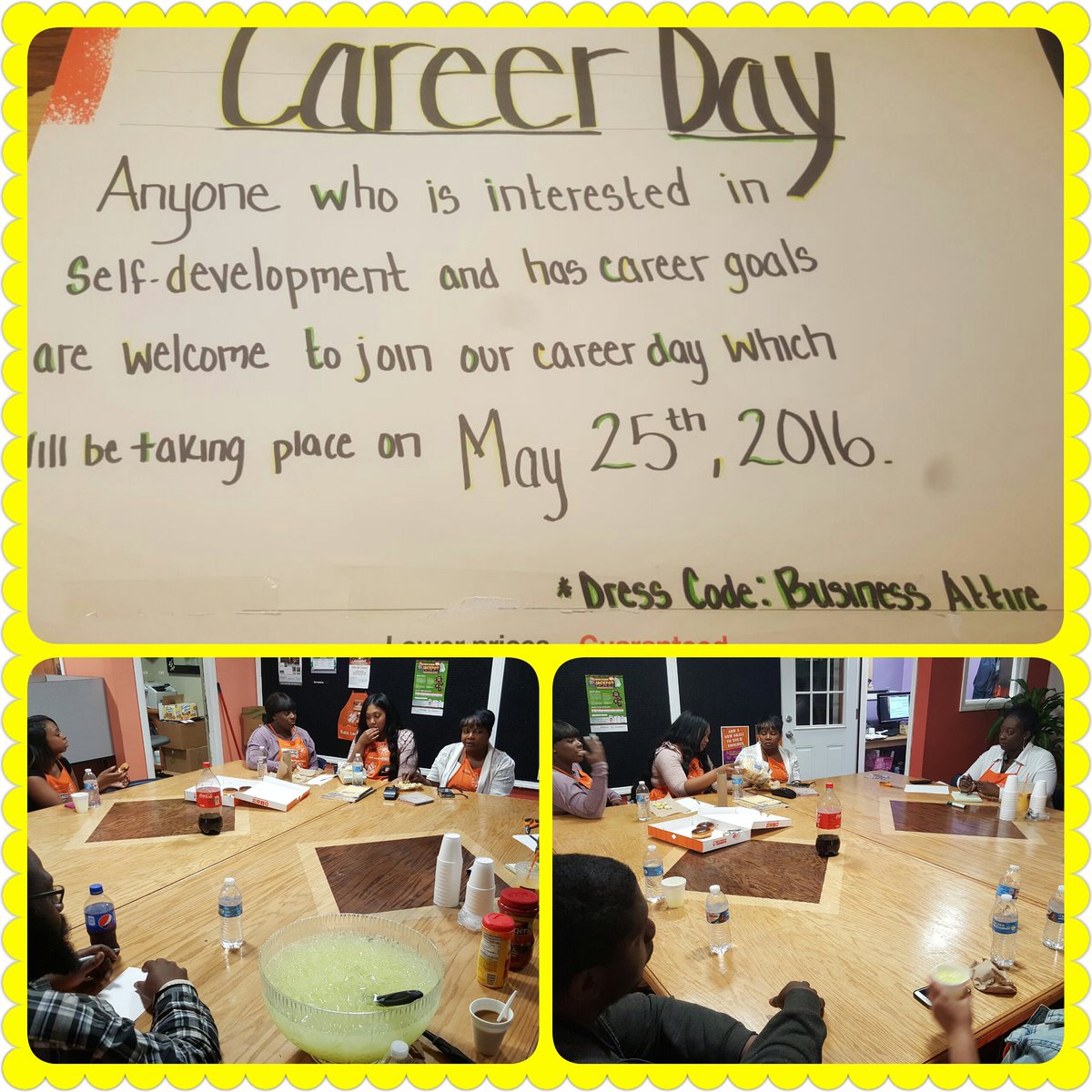 meg_chapman79's tweet photo. #1277 #Careerday hosted by #@DomoPaige @AlizdelR @SL_leighton @MileyShakira https://t.co/UXyG0hHZiQ