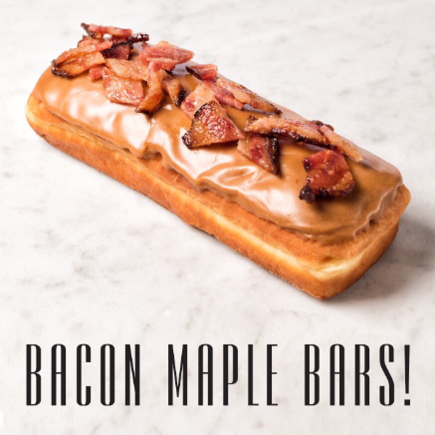 Top Pot Doughnuts On Twitter Bacon Maple Bars Available Today
