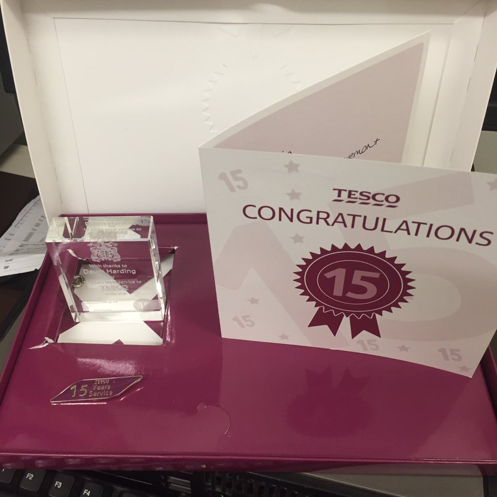 Celebrating 15 years service😊