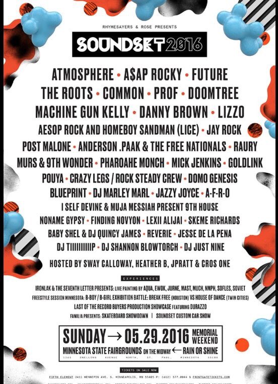 theenemy4L's tweet photo. COMING THIS WEEKEND: The Enemy at @soundset https://t.co/n65Xlr7Gp6