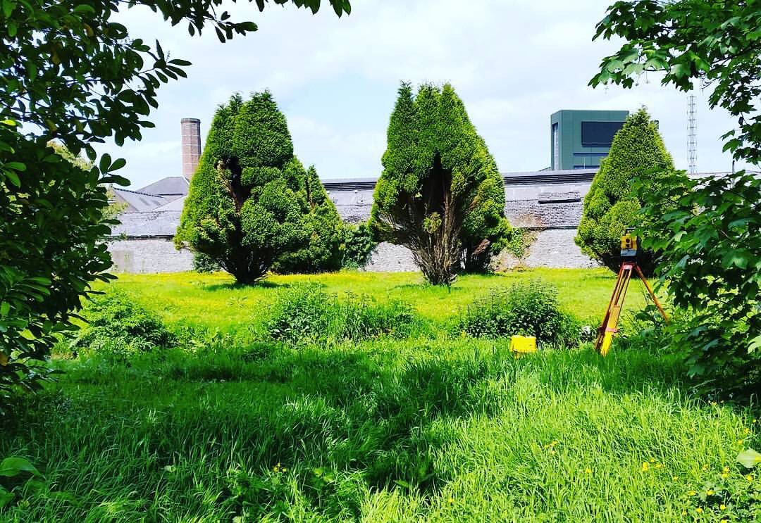 KOREC_Fran's tweet photo. Spot the Trimble 5600 Total Station competition! Baseline Surveys at Jameson Irish Whiskey Distillery @KORECGroup https://t.co/vMgD1XquCg