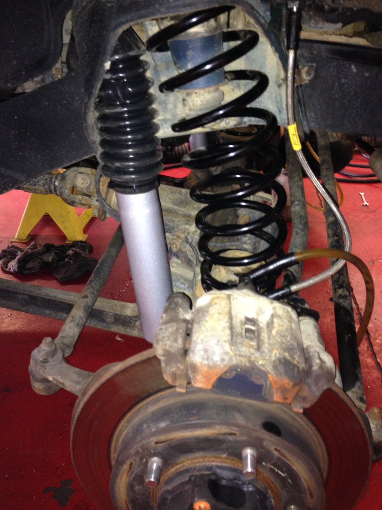 Dproget's tweet image. Lavori @SuzukiIT #Jimny assetto +5 @RAPTOR4X4 @Dproget