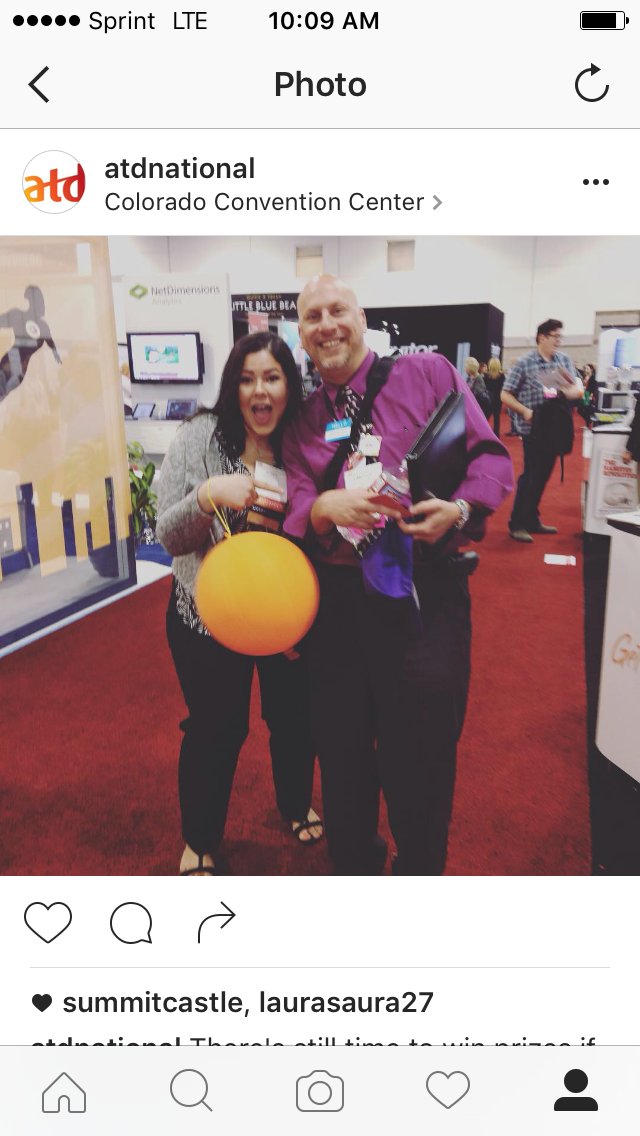 atd's tweet image. Are you following ATD on Instagram? Follow ATDnational to see fun moments from #ATD2016!