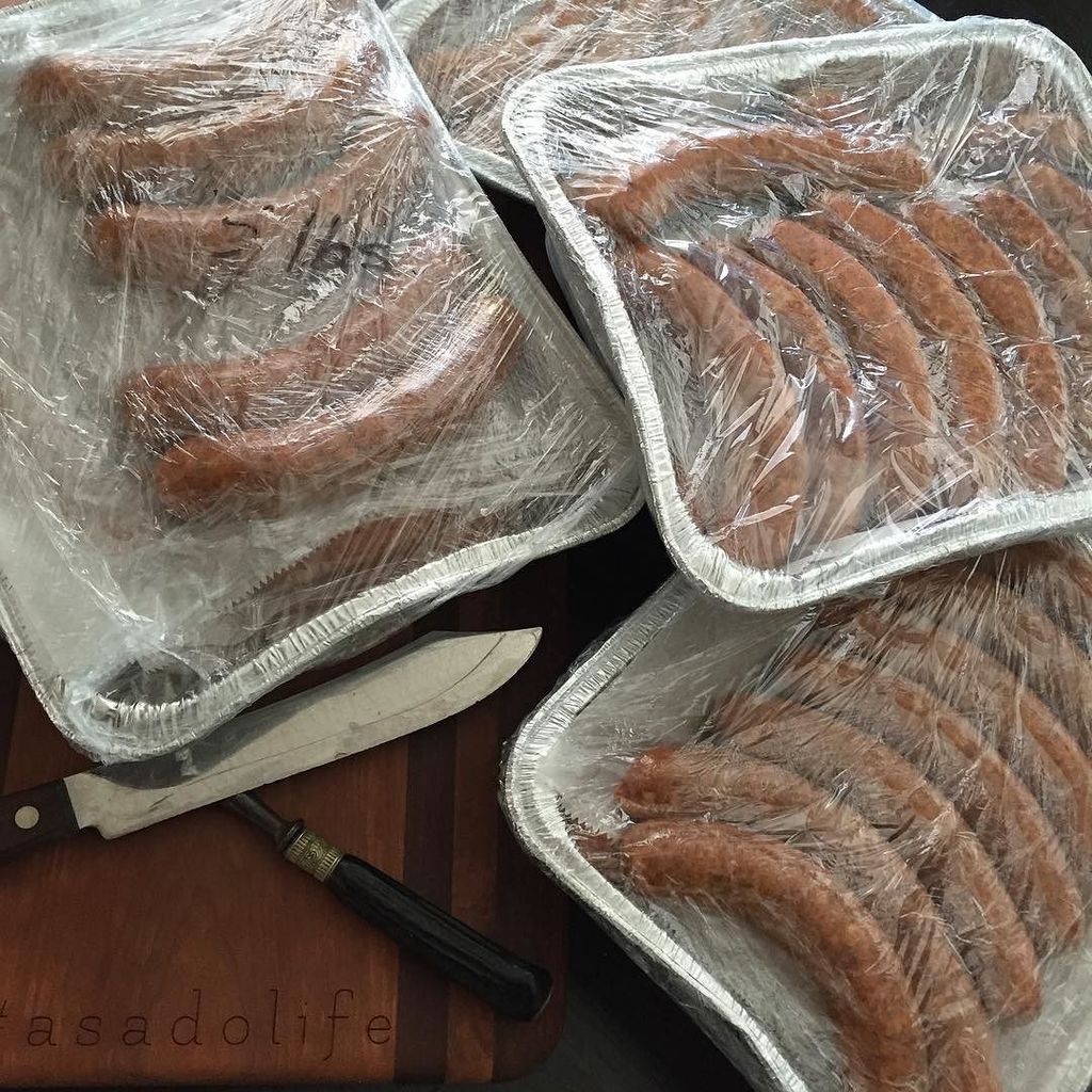 UrbanAsado's tweet photo. We can't wait for these authentic Argentinian chorizos to hit our grills tomorrow at the #… https://t.co/gTmJLISxYE https://t.co/vxTY5MFEuH
