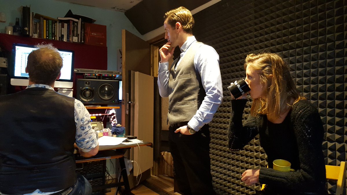 43nineteen's tweet photo. #Recording track for #GraceLove&amp;Alice with the super talent that is @JamesHawkinsMus #film https://t.co/vNVDFWhts3