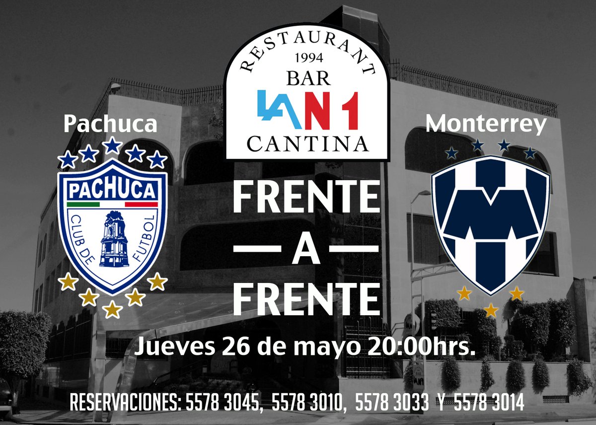 LaNumero1Mx's tweet photo. Mañana no se pueden perder el partido de ida de la gran final del torneo clausura 2016 del futbol mexicano. https://t.co/kUFOcDAtyZ