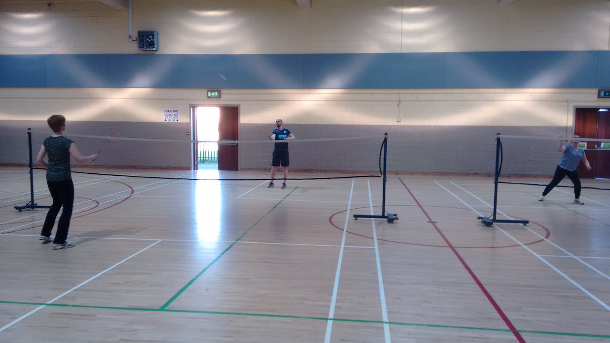 Badminton  returns to Sports Complex tonight @ 7pm. Rackets provided.