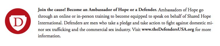 we are going to teach you 4 ways to take action against trafficking.