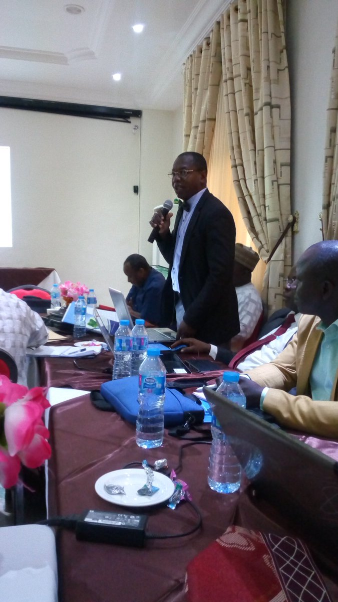 DolapoJohn's tweet photo. Prof Akindele of #UniLag gave his view of #ForestDefinition @ Day 2 of #FRELs/FRLsWorkshop @FMEclimate @FRINOFFICIAL https://t.co/c7Tr3xxfjF
