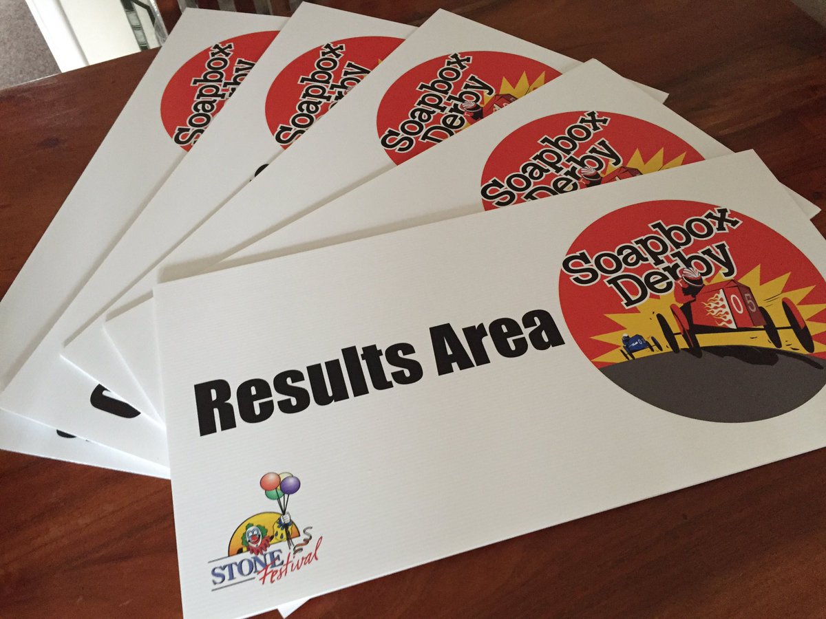 We're getting ready here at Festival HQ with Only 8 Days to go until the first event! Look out for our banners soon!