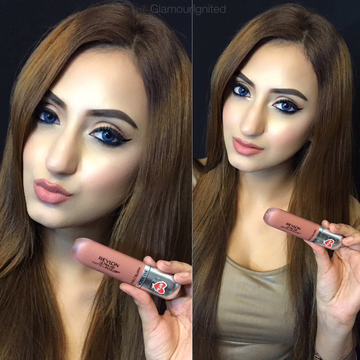 GlamourIgnited's tweet photo. *NEW* #RevlonUltraHDMatteLipcolor in Seduction 
#ChooseToCaptivate #Revlon #RevlonLoveIsOn #LoveIsOn
@RevlonIndia https://t.co/X0mS3YfMnk