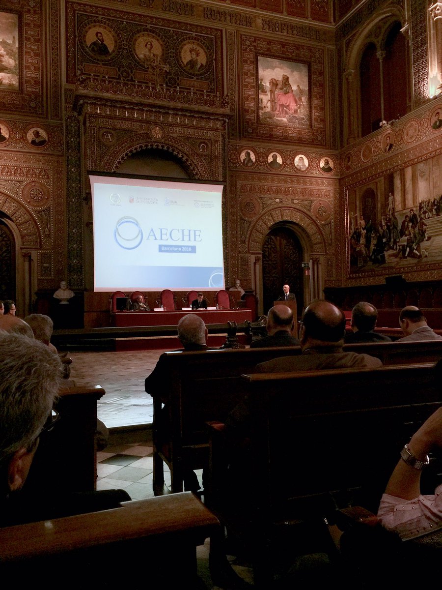 En 3ª Arab-Euro Conference on Higher Education #AECHE Implicación de la Universidades Europeas con los #refugiados