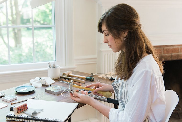 "Take a leap &amp; let yourself learn along the way...“ --Kristyn of The Gather House ow.ly/mVTV300A2mu