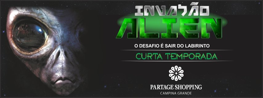 INVASÃO ALIEN. - Shopping Cidade Maringá